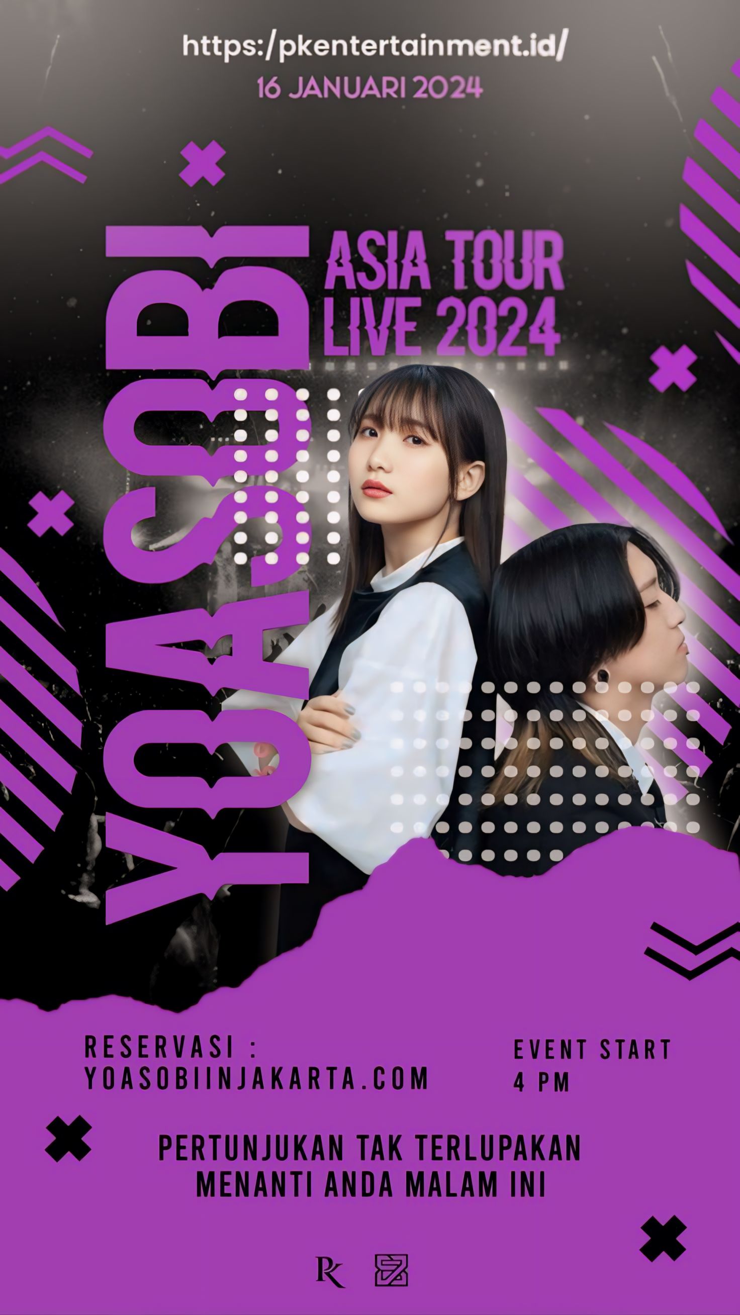 Yoasobi Concert Poster